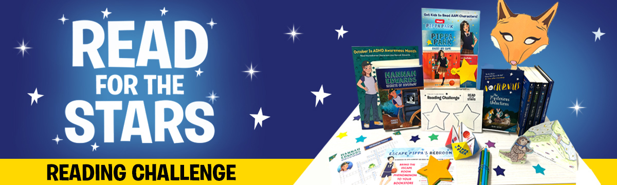 Fabled Films Press Reading Challenge & Display Mockup